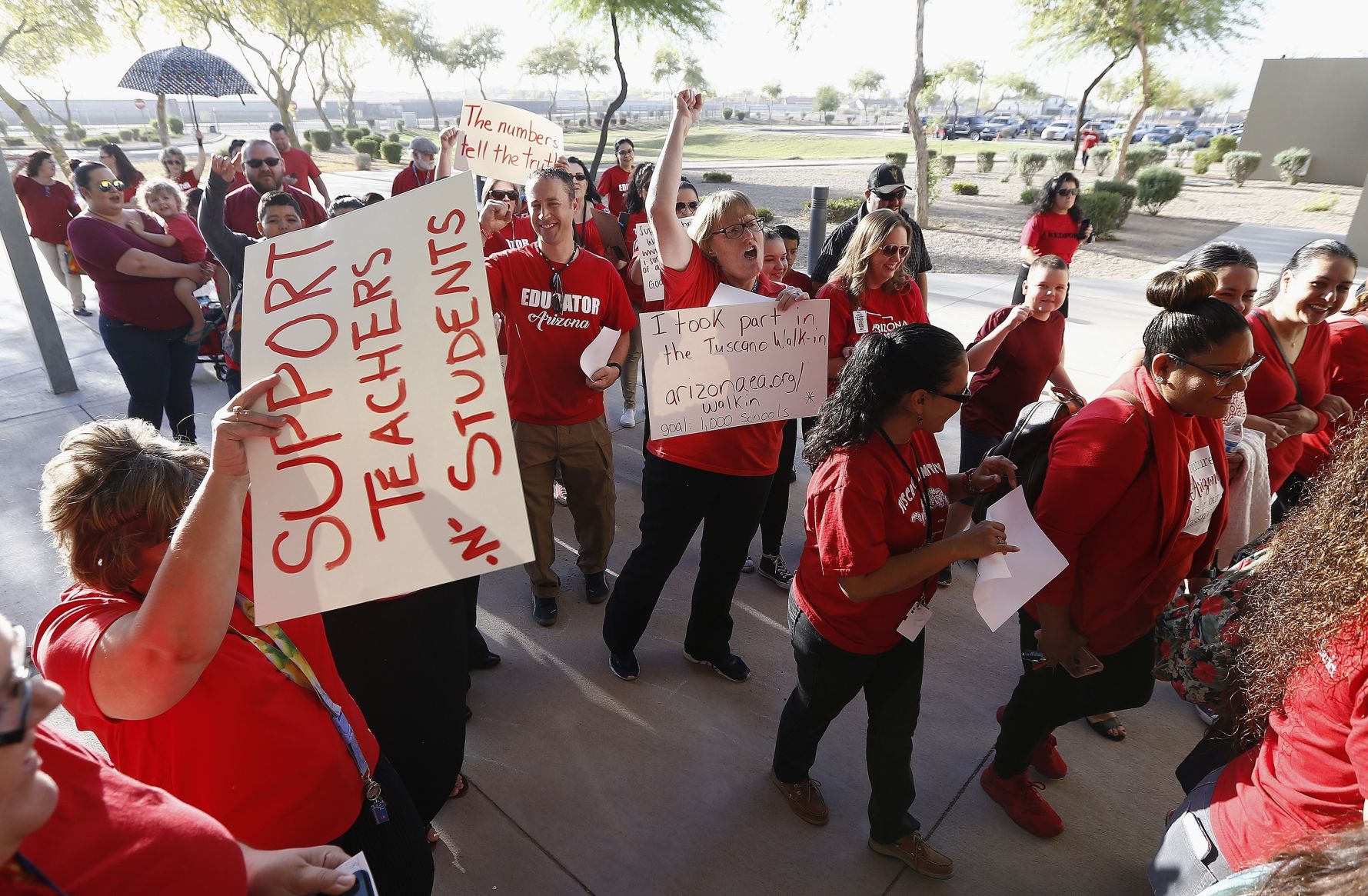 Arizona Teacher Protests